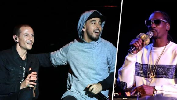 Linkin Park & Snoop Dogg at Hollywood Bowl