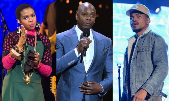 Lauryn Hill & Dave Chappelle at Hollywood Bowl