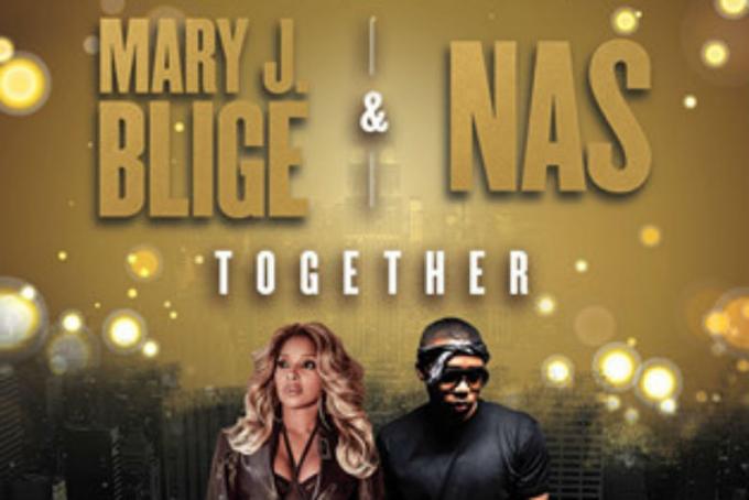 Mary J. Blige & Nas at Hollywood Bowl