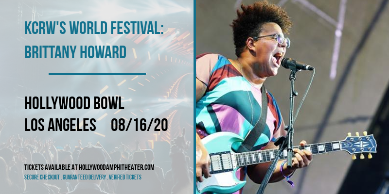 KCRW's World Festival: Brittany Howard at Hollywood Bowl tickets KCRW's World Festival: Brittany Howard at Hollywood Bowl