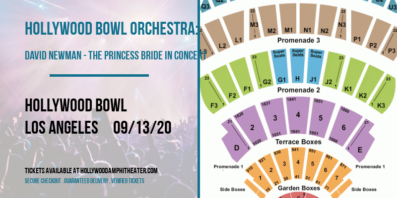 Hollywood Bowl Orchestra: David Newman - The Princess Bride in Concert at Hollywood Bowl tickets Hollywood Bowl Orchestra: David Newman - The Princess Bride in Concert at Hollywood Bowl