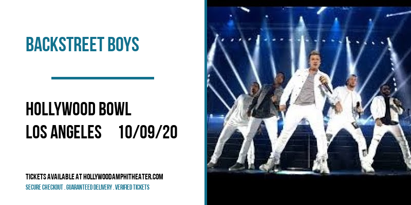 Backstreet Boys at Hollywood Bowl tickets Backstreet Boys at Hollywood Bowl