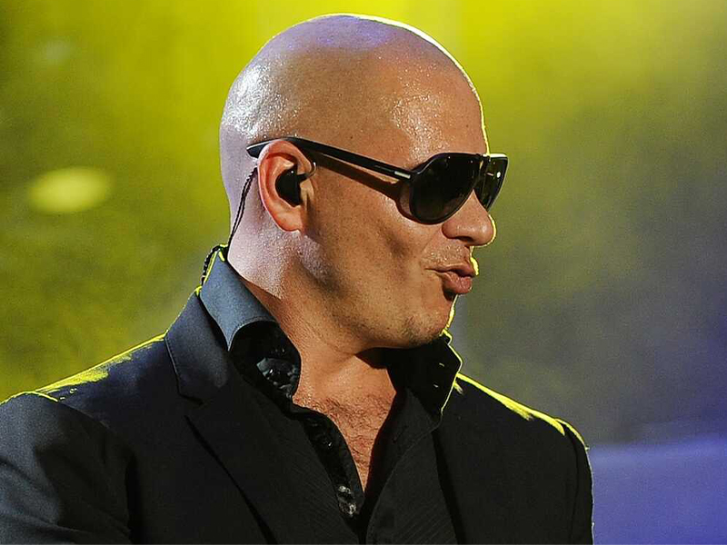 Pitbull at Hollywood Bowl