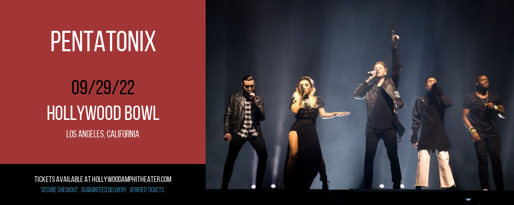 Pentatonix at Hollywood Bowl tickets Pentatonix at Hollywood Bowl