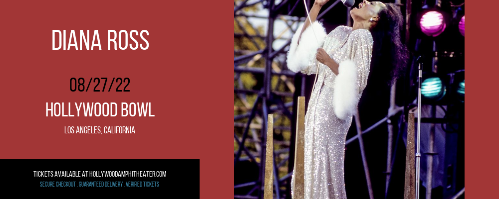 Diana Ross at Hollywood Bowl tickets Diana Ross at Hollywood Bowl