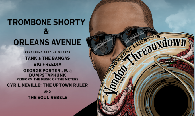 Trombone Shorty's Voodoo Threauxdown at Hollywood Bowl