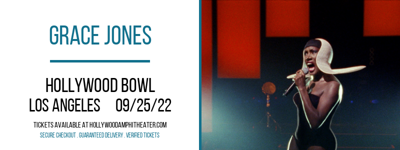 Grace Jones at Hollywood Bowl tickets Grace Jones at Hollywood Bowl