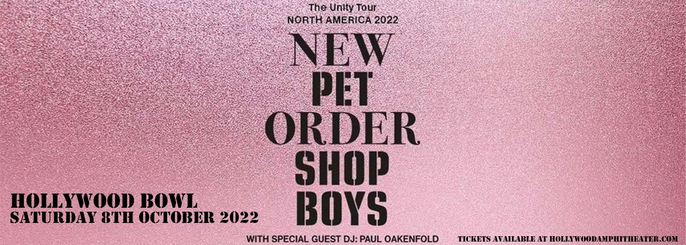 New Order & Pet Shop Boys at Hollywood Bowl tickets New Order & Pet Shop Boys at Hollywood Bowl