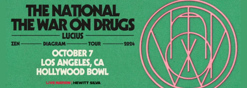 The National & The War On Drugs at Hollywood Bowl