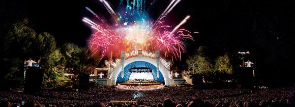 Opening Night With Fireworks at Hollywood Bowl