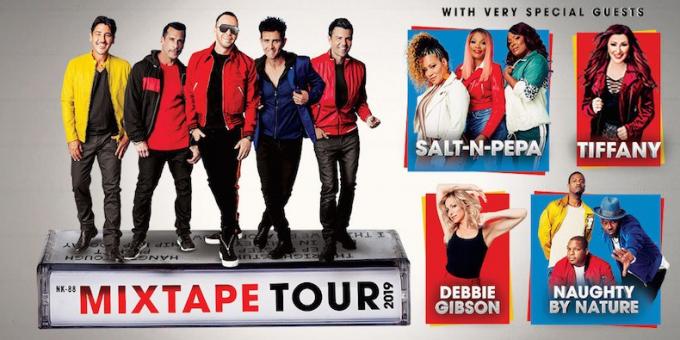 New Kids On The Block, Salt N Pepa & Naughty by Nature at Hollywood Bowl