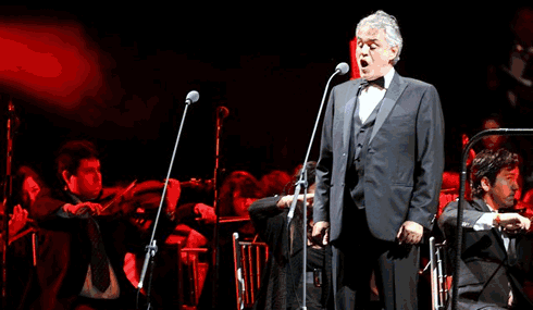Andrea Bocelli at Hollywood Bowl
