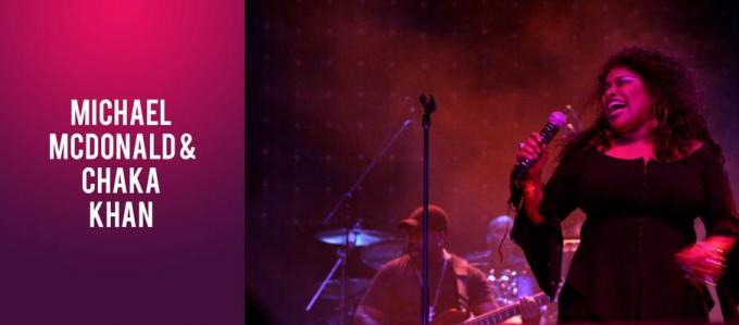Michael McDonald & Chaka Khan at Hollywood Bowl
