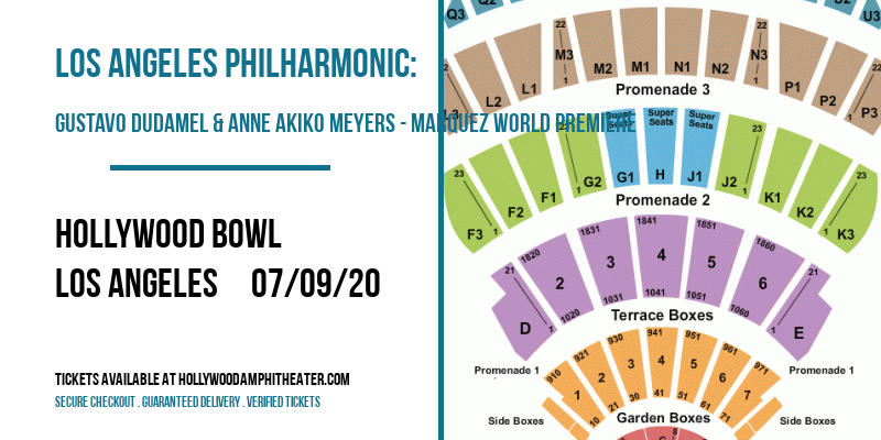Los Angeles Philharmonic: Gustavo Dudamel & Anne Akiko Meyers - Marquez World Premiere at Hollywood Bowl