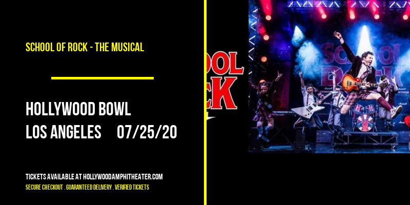 School Of Rock - The Musical at Hollywood Bowl
