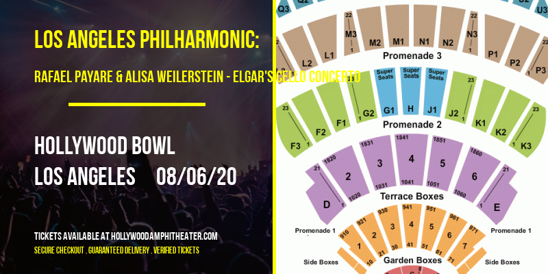 Los Angeles Philharmonic: Rafael Payare & Alisa Weilerstein - Elgar's Cello Concerto at Hollywood Bowl tickets Los Angeles Philharmonic: Rafael Payare & Alisa Weilerstein - Elgar's Cello Concerto at Hollywood Bowl