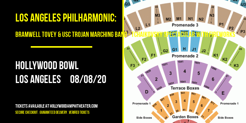 Los Angeles Philharmonic: Bramwell Tovey & USC Trojan Marching Band - Tchaikovsky Spectacular with Fireworks at Hollywood Bowl tickets Los Angeles Philharmonic: Bramwell Tovey & USC Trojan Marching Band - Tchaikovsky Spectacular with Fireworks at Hollywood Bowl