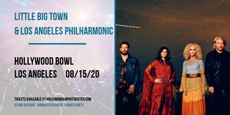 Little Big Town & Los Angeles Philharmonic at Hollywood Bowl tickets Little Big Town & Los Angeles Philharmonic at Hollywood Bowl