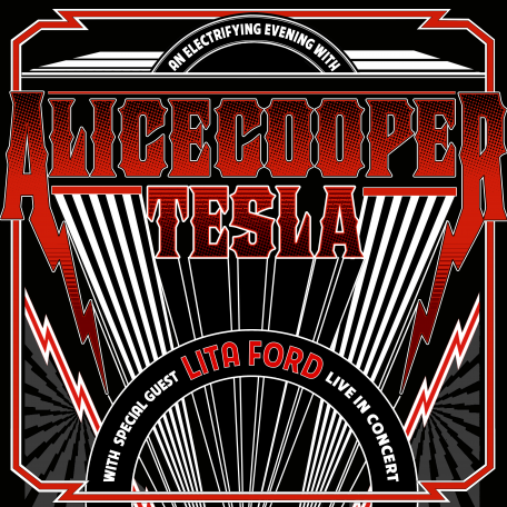 Alice Cooper, Tesla & Lita Ford at Hollywood Bowl
