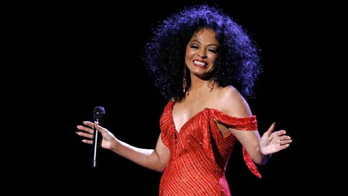 Diana Ross at Hollywood Bowl