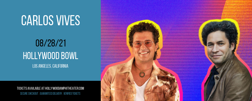 Carlos Vives at Hollywood Bowl tickets Carlos Vives at Hollywood Bowl