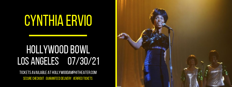 Cynthia Ervio at Hollywood Bowl tickets Cynthia Ervio at Hollywood Bowl