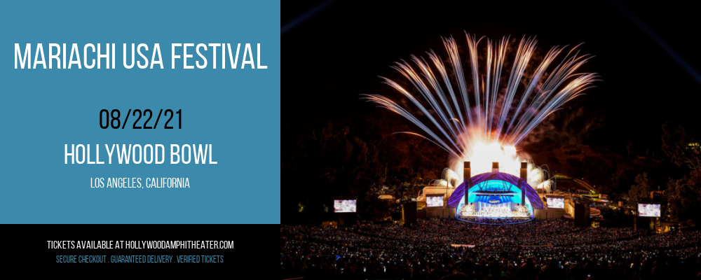 Mariachi USA Festival at Hollywood Bowl tickets Mariachi USA Festival at Hollywood Bowl
