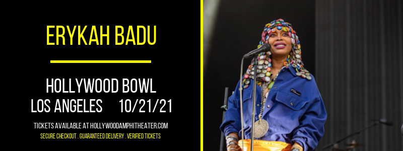 Erykah Badu at Hollywood Bowl tickets Erykah Badu at Hollywood Bowl