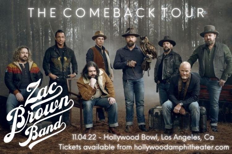 Zac Brown Band at Hollywood Bowl tickets Zac Brown Band at Hollywood Bowl