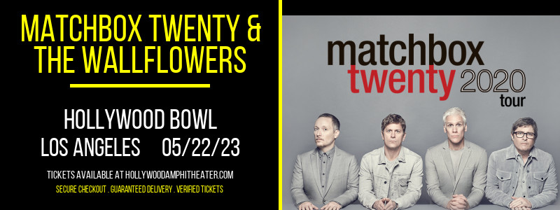 Matchbox Twenty & The Wallflowers at Hollywood Bowl