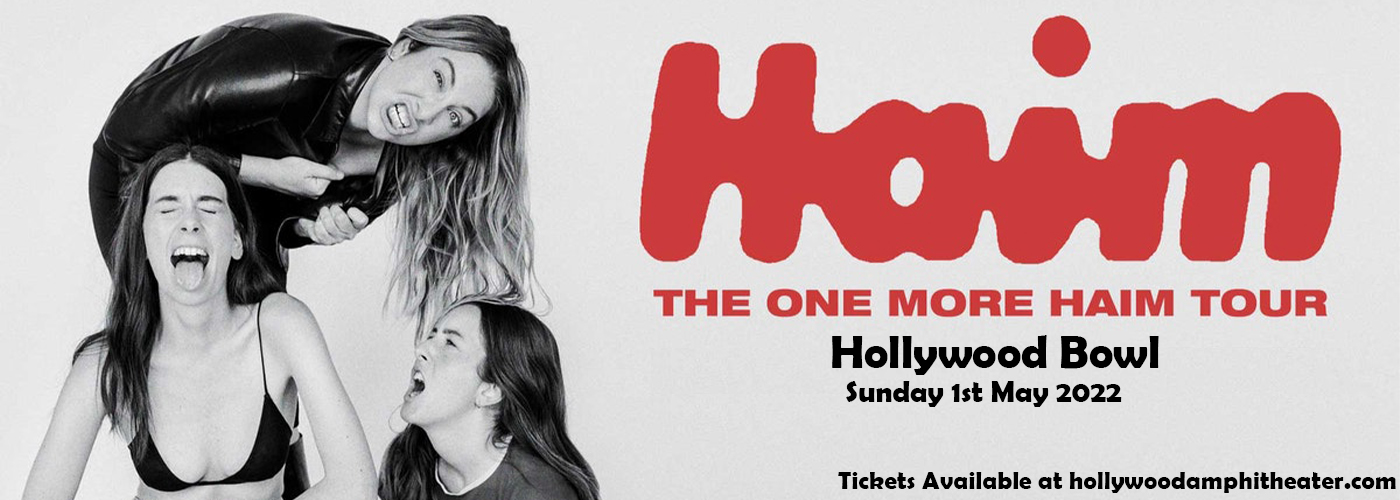 Haim at Hollywood Bowl tickets Haim at Hollywood Bowl