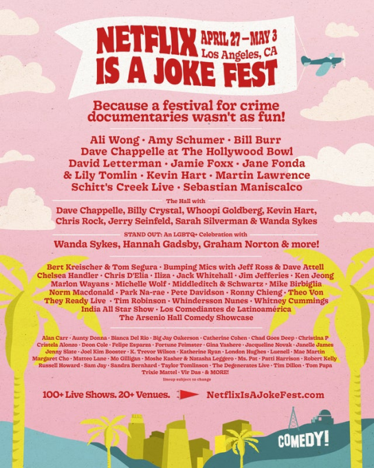 Netflix Is A Joke Festival: Dave Chappelle and Friends at Hollywood Bowl