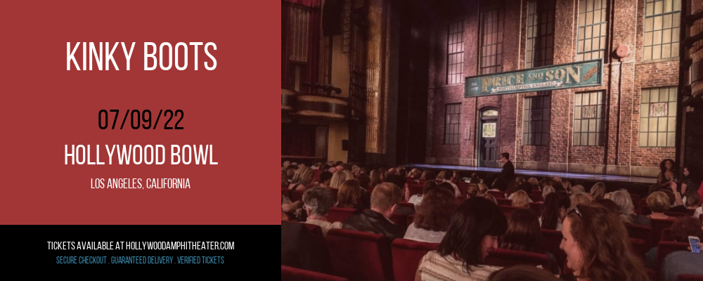 Kinky Boots at Hollywood Bowl tickets Kinky Boots at Hollywood Bowl