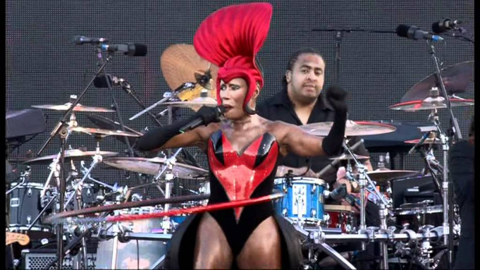 Grace Jones at Hollywood Bowl