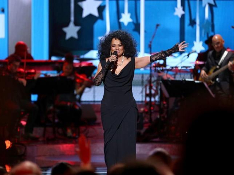 Diana Ross at Hollywood Bowl