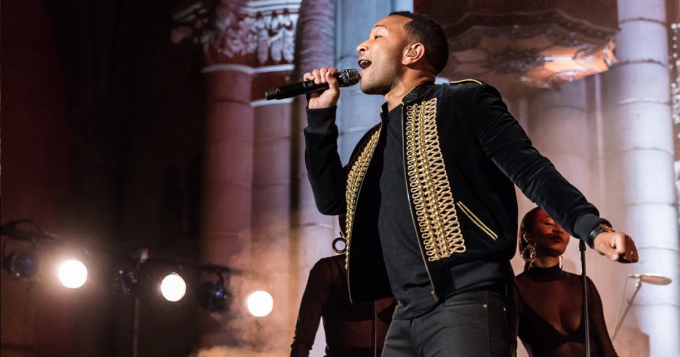 John Legend at Hollywood Bowl