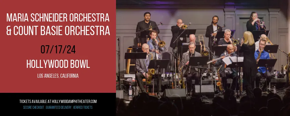 Maria Schneider Orchestra & Count Basie Orchestra at Hollywood Bowl