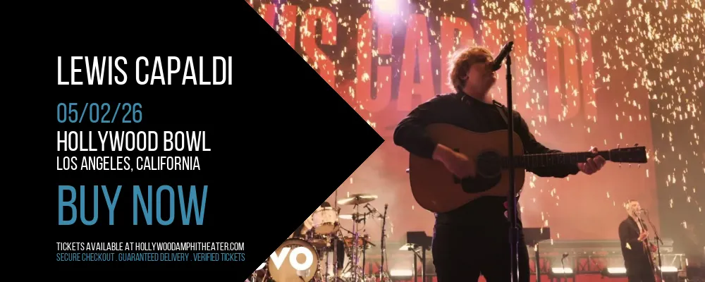 Lewis Capaldi at Hollywood Bowl