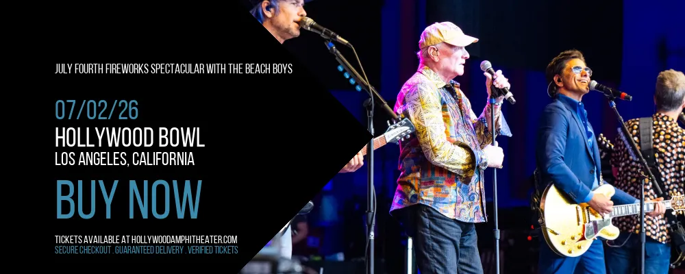 July Fourth Fireworks Spectacular with The Beach Boys at Hollywood Bowl
