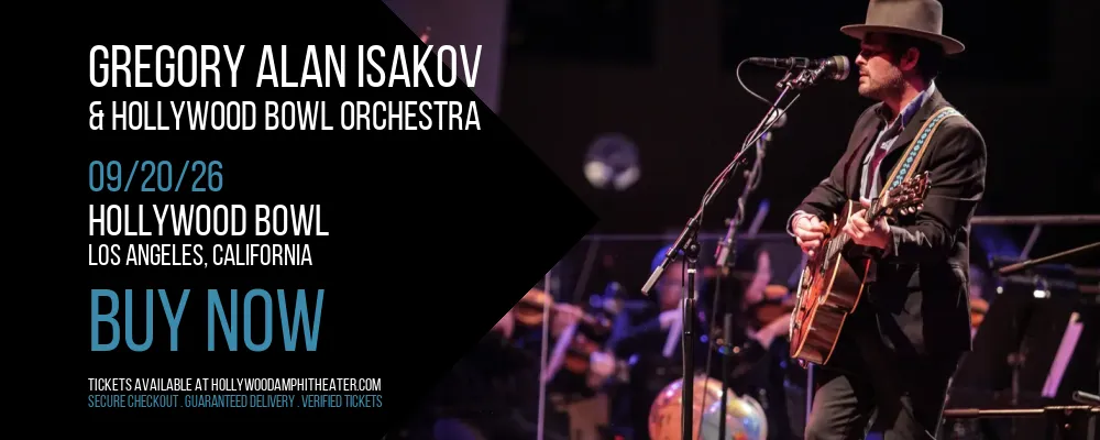 Gregory Alan Isakov & Hollywood Bowl Orchestra at Hollywood Bowl