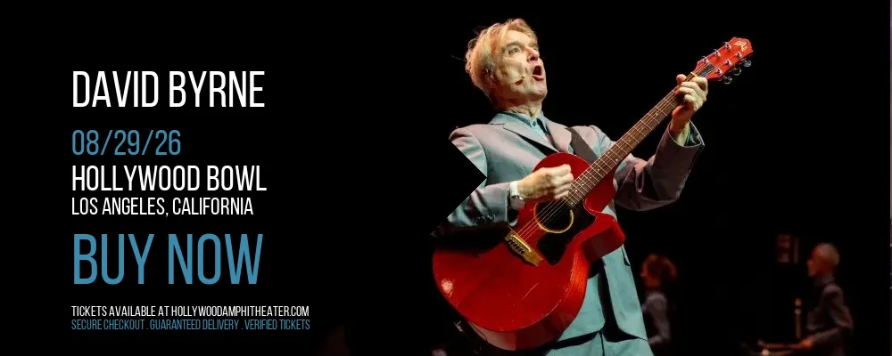 David Byrne at Hollywood Bowl