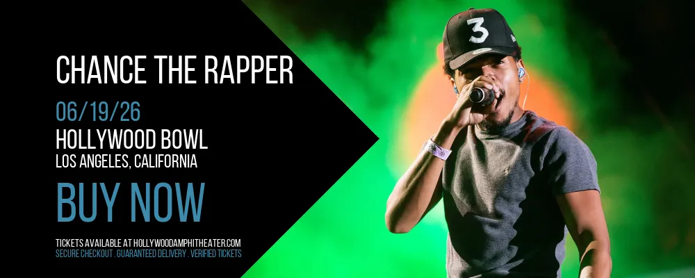 Chance The Rapper at Hollywood Bowl