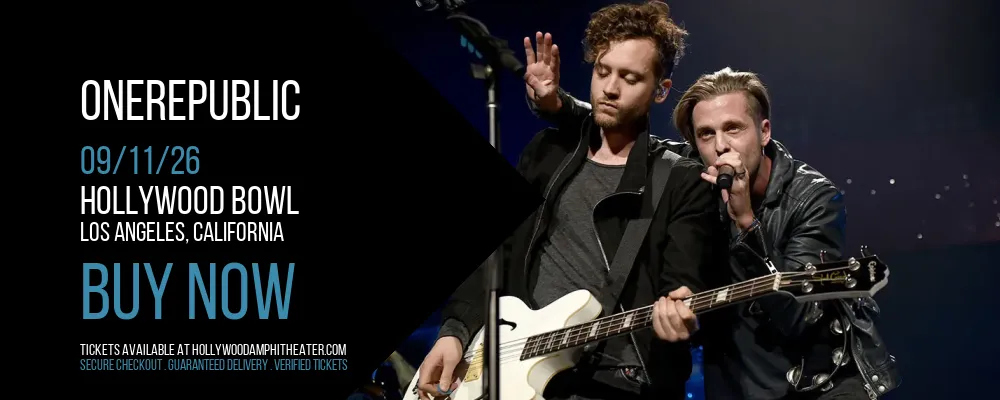 OneRepublic at Hollywood Bowl